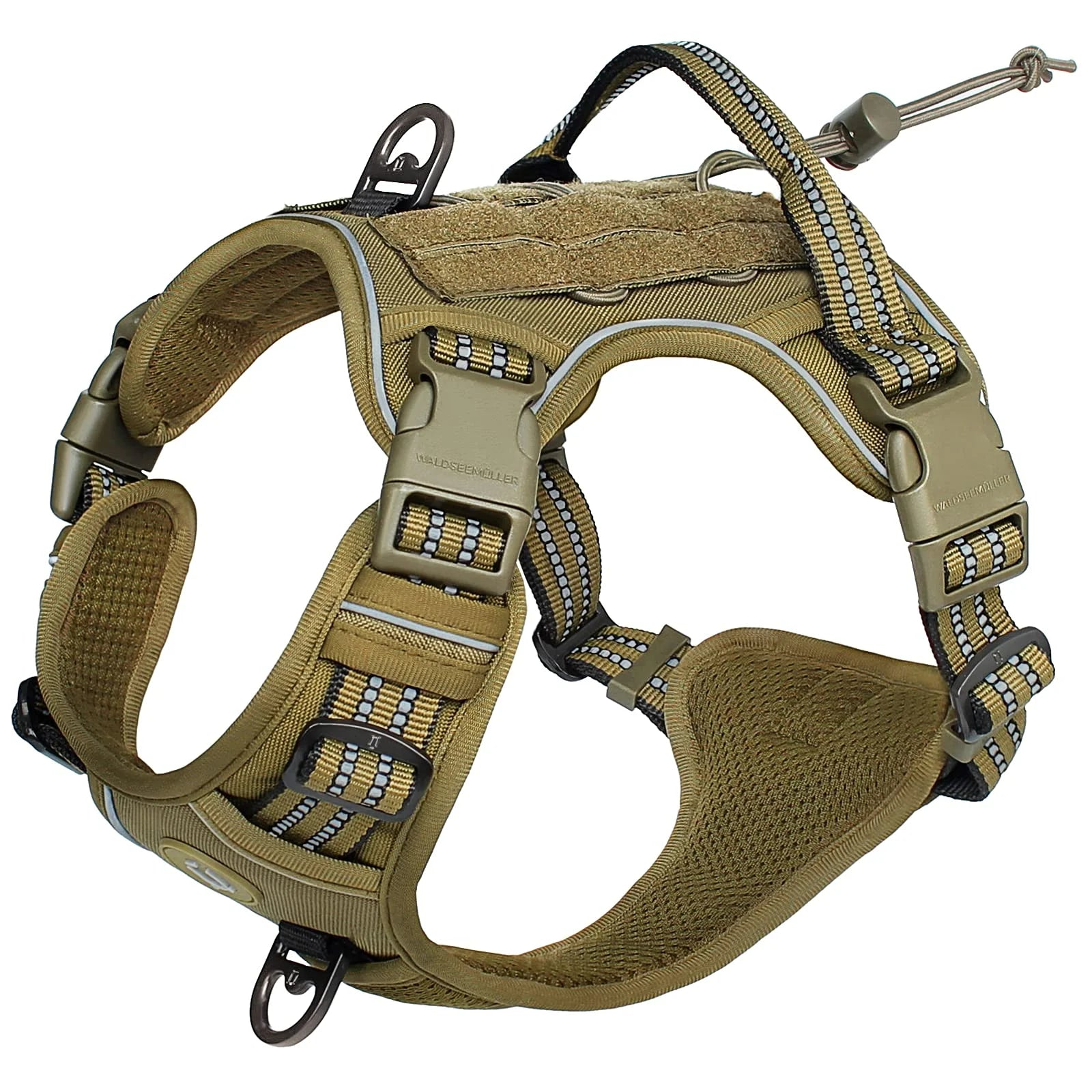 PawHaven Tactical No-Pull Dog Harness-Reflective Control Training Vest