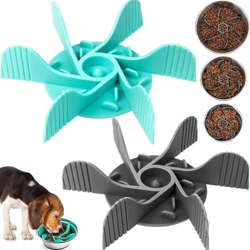 PawHaven™ SlowFeed Suction Bowl Insert – Anti-Choke Dog Feeder