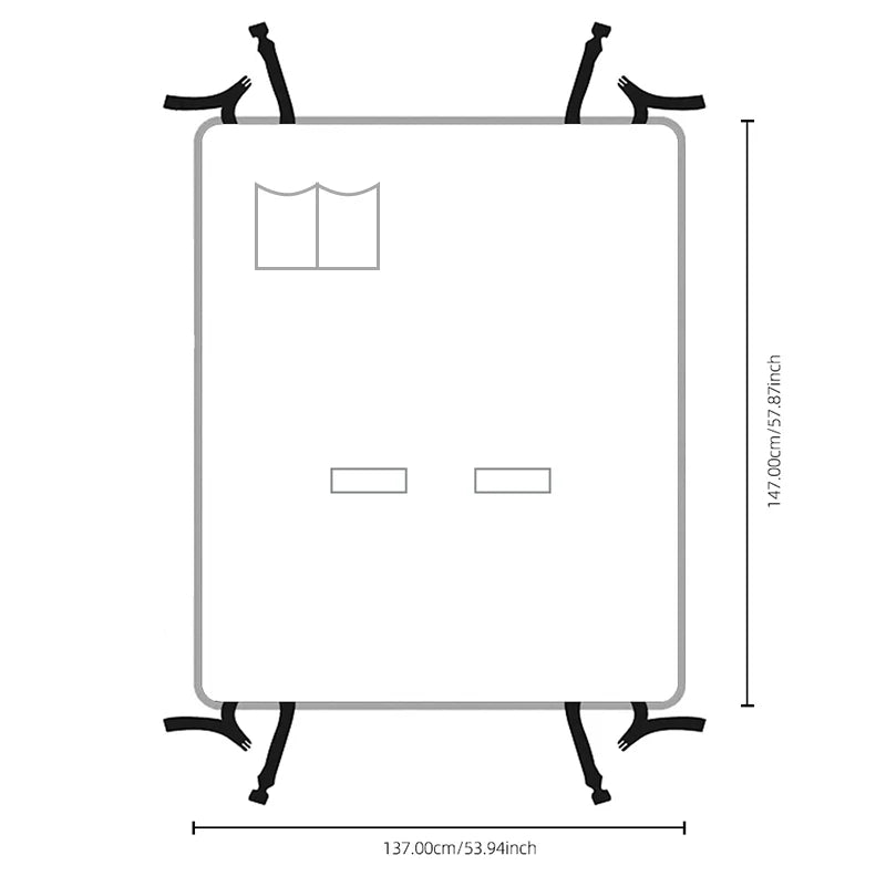 PawHaven™ Hard Bottom Dog Car Seat Cover – Waterproof Travel Hammock